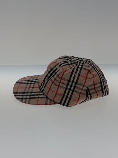 画像：BURBERRY × Supreme×supreme/Denim 6Panel/キャップ/--/コットン/PNK/チェック/メンズ//2
