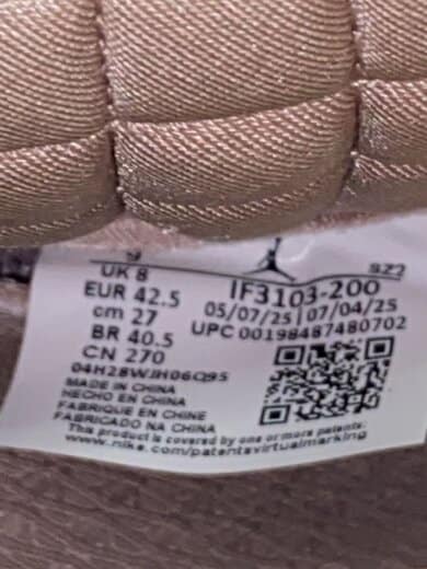 商品画像：X A MA MANIERE AIR JORDAN 6 RETRO SP_X A MA MANIERE エア/27cm/// 5