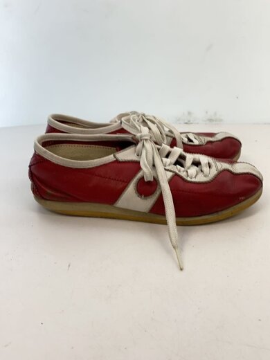 商品画像：ローカットスニーカー/24cm/RED/レザー 2