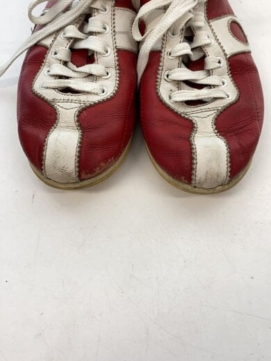 商品画像：ローカットスニーカー/24cm/RED/レザー 3