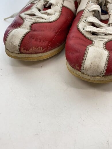 商品画像：ローカットスニーカー/24cm/RED/レザー 8