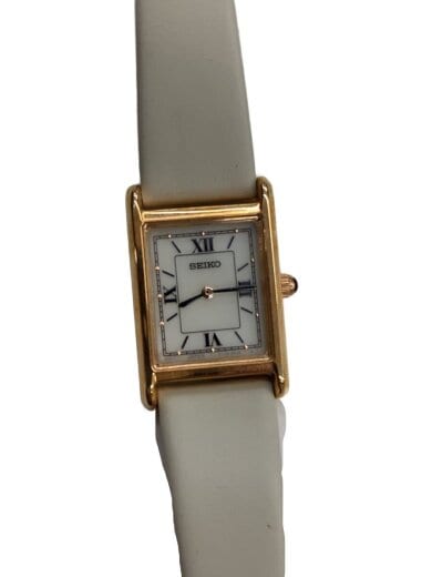 商品画像：ソーラー腕時計/アナログ/レザー/CRM/CRM/V115-0DA0 1