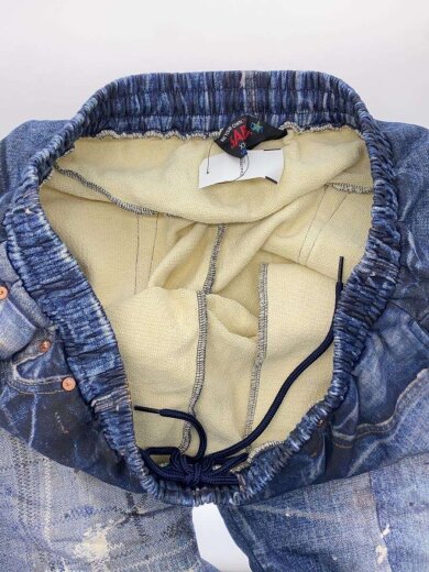 商品画像：ボトム/XXL/コットン/BLU/無地 3