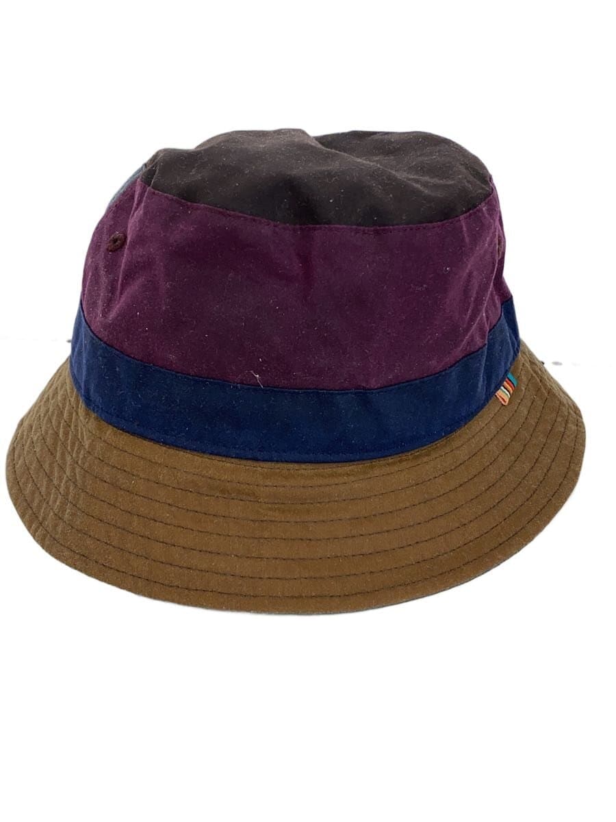 Paul Smith × Barbour / バケットハット/L/コットン/マルチカラー/無地/メンズ/252MHA0928