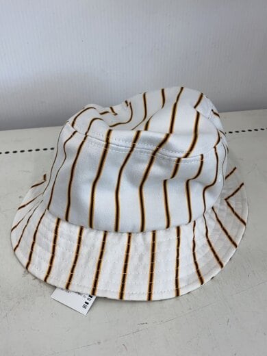 商品画像：ハット/L/ポリエステル/WHT/ストライプ/メンズ 3