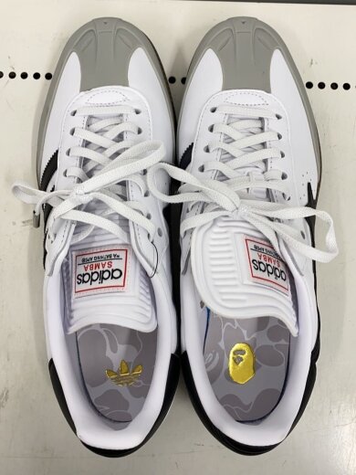 商品画像：×A BATHING APE/samba/ローカットスニーカー/27.5cm/WHT/jr9245 3