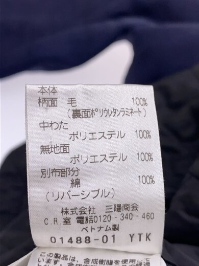 商品画像：ステンカラーコート/40/ポリエステル/BLK/H1C35-617-28 4