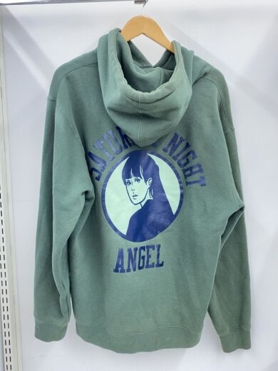 商品画像：パーカー/M/コットン/GRN/プリント 2