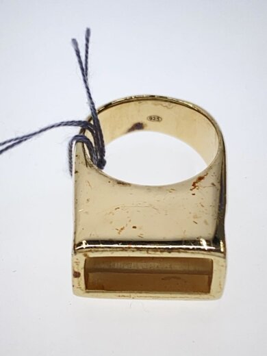 商品画像：D HEYGER/リング/SV925/15号/GLD/メンズ/cigarette Ring 3