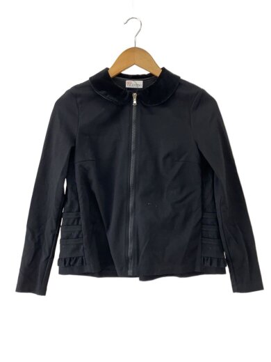 商品画像：ジャケット/XS/ポリエステル/BLK/無地/0000024067 1