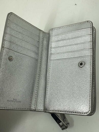 商品画像：2つ折り財布/--/SLV/無地/レディース 4