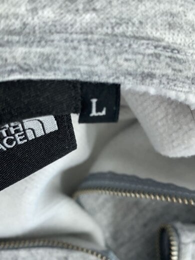 商品画像：SQUARE LOGO FULLZIP_スクエアロゴフルジップ/L/コットン/GRY/無地 4