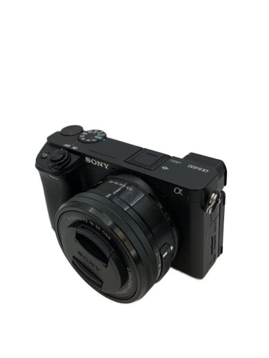 商品画像：デジタル一眼カメラ α6400 ILCE-6400Y ダブルズームレンズキット [ブラック]// 1