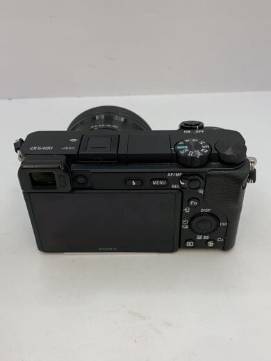 商品画像：デジタル一眼カメラ α6400 ILCE-6400Y ダブルズームレンズキット [ブラック]// 2