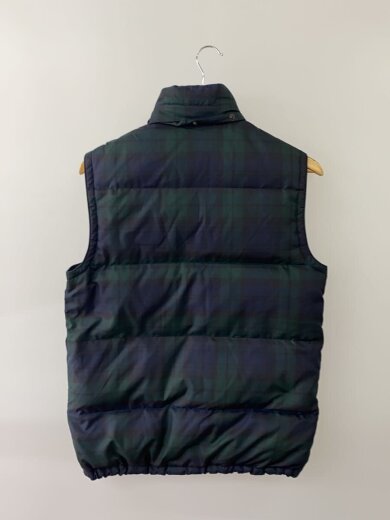 商品画像：ダウンベスト/XS/ポリエステル/GRN/チェック/1440404BDNV 2