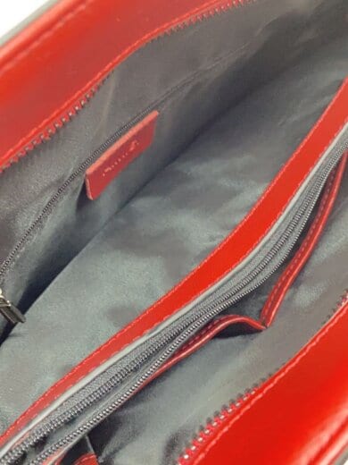 商品画像：A.M.S/トートバッグ/レザー/RED 6