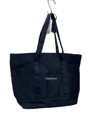 画像：familiarトートバッグ/--/NVY1