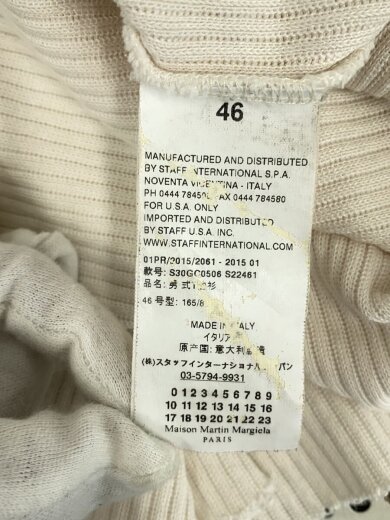 商品画像：Tシャツ/46/コットン/WHT/S30GC0506// 3