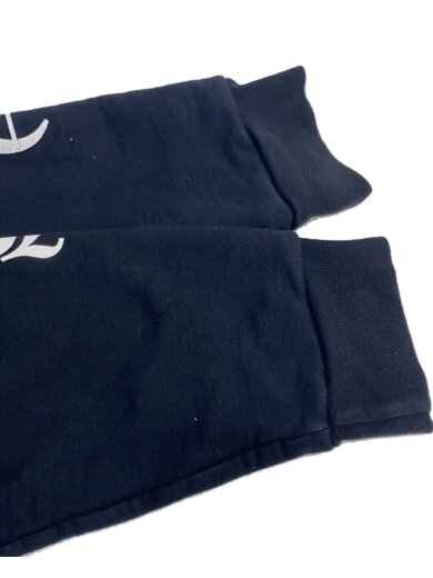 画像：CHROME HEARTSLetters Sleeve Fleece Zip Hood/L/コットン/BLK/2212-304-00167