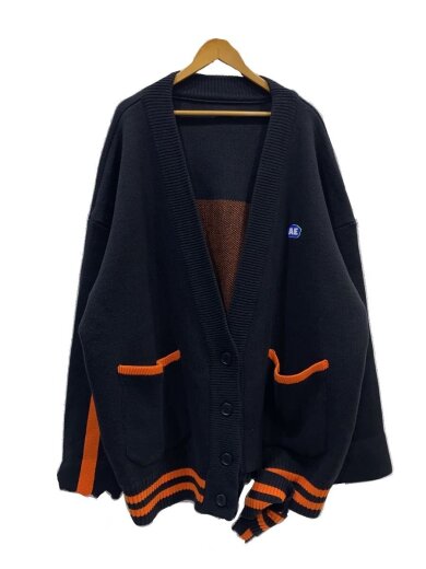 商品画像：19FW/OVERSIZED CGN/カーディガン(厚手)/3/ウール/BLK/19afwkt03bk3 1