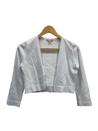 商品画像：25SS/AIRLY WINGS BOLERO/ラメ/S/ポリエステル/SLV/KRTOGA0010 1