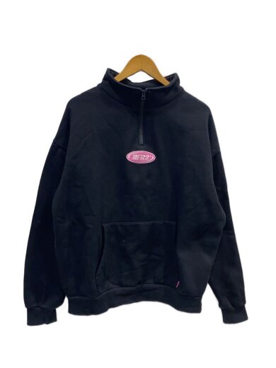 商品画像：東京限定/梅/バックロゴ/ハーフジップ/スウェット/FREE/コットン/BLK 1