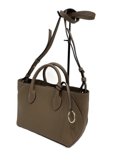 商品画像：ミアトート/ショルダーバッグ/レザー/BRW 2