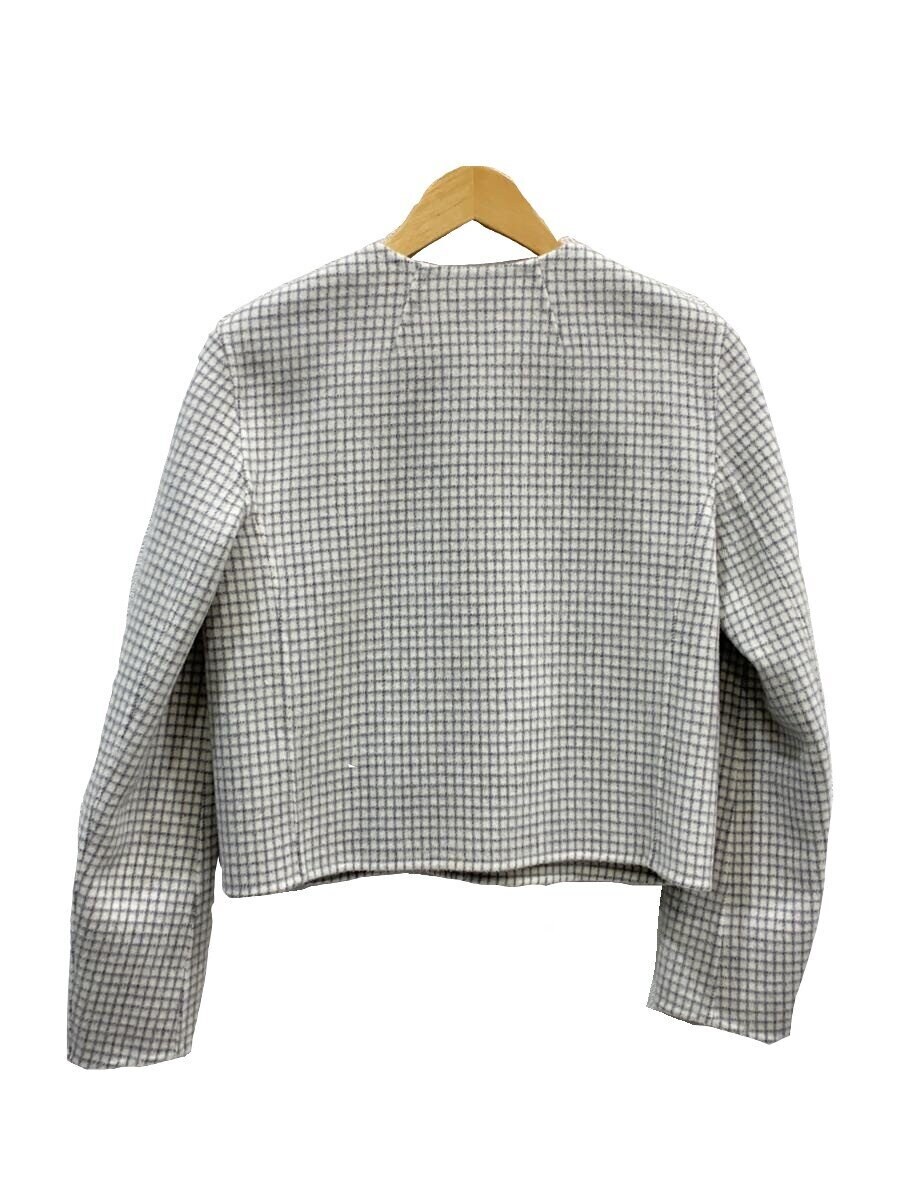 theory / 23AW/PATTERN COAT.PKT CROP DF/O/ウール/01-3304117