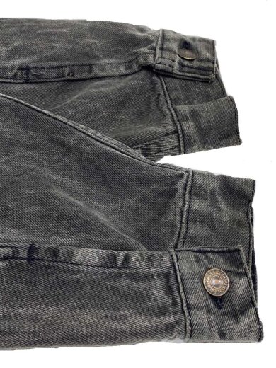 画像：Levi’s80s/ボタン裏715/ケミカルウォッシュ/USA製/後染め/L/デニム/BLK/70507-0253//6