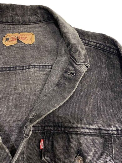 画像：Levi’s80s/ボタン裏715/ケミカルウォッシュ/USA製/後染め/L/デニム/BLK/70507-0253//7