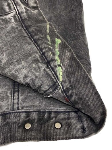 画像：Levi’s80s/ボタン裏715/ケミカルウォッシュ/USA製/後染め/L/デニム/BLK/70507-0253//9