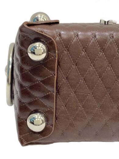 商品画像：25AW/Leather Cake Bag/レザー/BRW/M25F9OJ008// 4