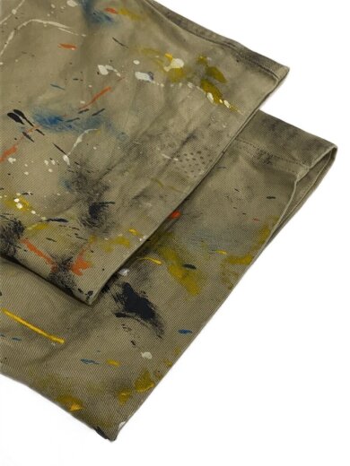 商品画像：WAGAMAMA別注/Terrace/ペイント加工/内タグ無/コットン/BEG 5