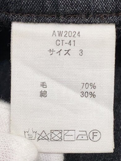 商品画像：24AW/毛綿三重織 COAT/3/ウール/BRW/CT-41// 5