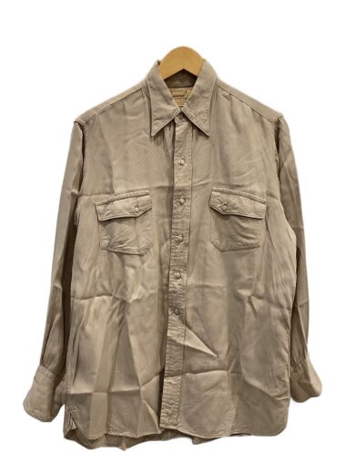 商品画像：50s-/RANCHCRAFT/RAYON WESTERN SHIRT/レーヨン/BEG 1