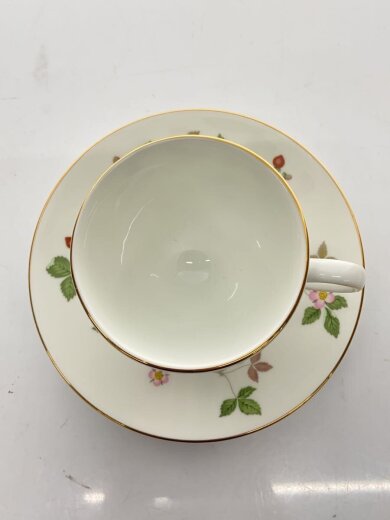 商品画像：ワイルドストロベリーティーカップ＆ソーサー /2点セット/WHT 3
