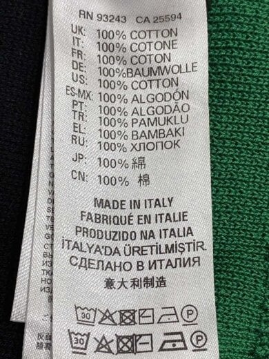 商品画像：K-RUBLO PULLOVER/S/コットン/マルチカラー 5