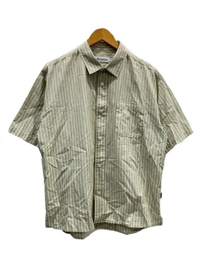 商品画像：WILLIAM STRIPED SHIRT/LIME/M/コットン/GRN// 1