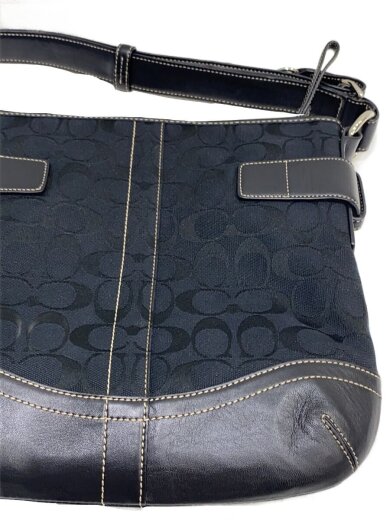 商品画像：Signature Buckle Duffle Bag/キャンバス/NVY/3574// 9