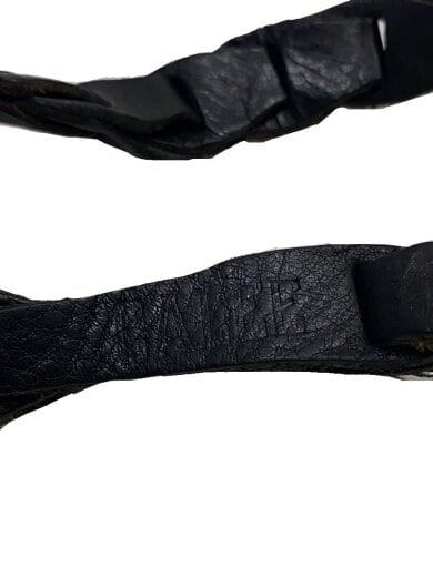 商品画像：CHAIN LEATHER WRIST STRAP/レザー/BLK/メンズ// 3