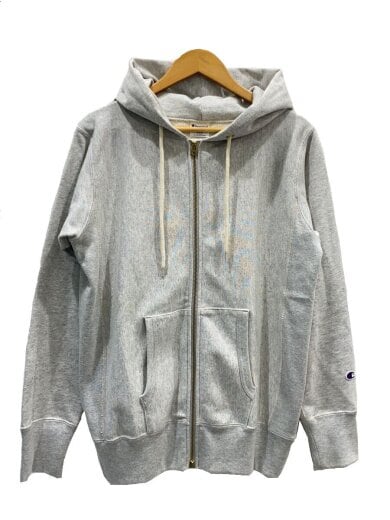 商品画像：24SS/直営限定コレクション/ジップフーデットスウェットシャツ/L/コットン/GRY/c8-z102// 1