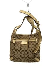 ショルダーバッグ_ペネロピ_シグネチャー_ゴールドレザー/--/BEG/総柄