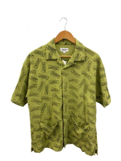 商品画像：半袖シャツ/M/コットン/GRN 1