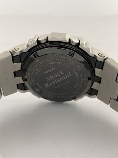 商品画像：ソーラー腕時計・G-SHOCK/デジタル/ステンレス/SLV/SLV 3