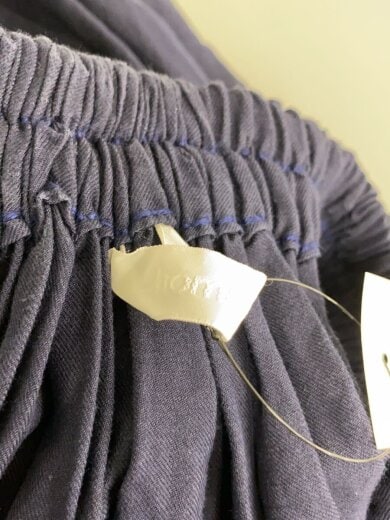 商品画像：ロングスカート/--/リネン/NVY 4