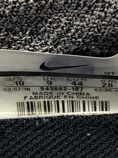 商品画像：AIR VAPORMAX FLYKNIT 2/エアベイパーマックスフライニット/グレー/942842-107/28 5