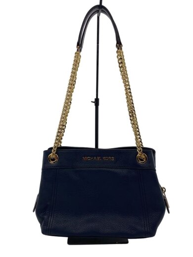 商品画像：ショルダーバッグ/レザー/NVY/無地/35T9GTTM6L 1