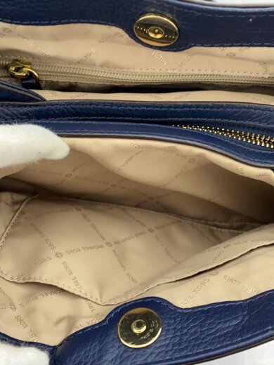 商品画像：ショルダーバッグ/レザー/NVY/無地/35T9GTTM6L 8