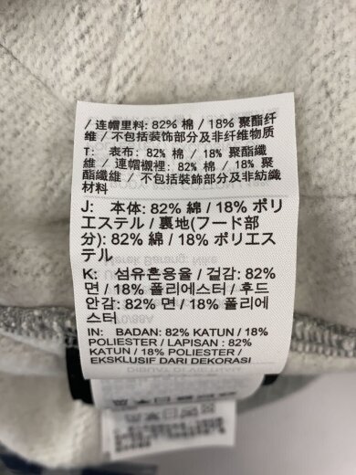 商品画像：パーカー/M/コットン/GRY/fn7659-063// 4