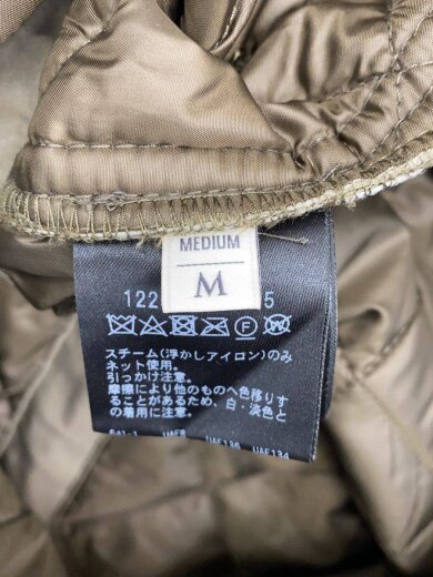 商品画像：キルティングジャケット/M/コットン/BRW/1225-126-9615 4